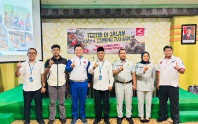 MPM Motor Gelar Edukasi Safety Riding di SMK Islam 1 Blitar